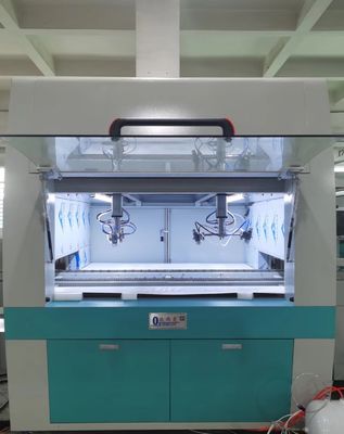 1100mm * 410mm * 1100mm ماشین پوشش خودکار اسپری با قطر 1.0-1.5mm اسپری گن