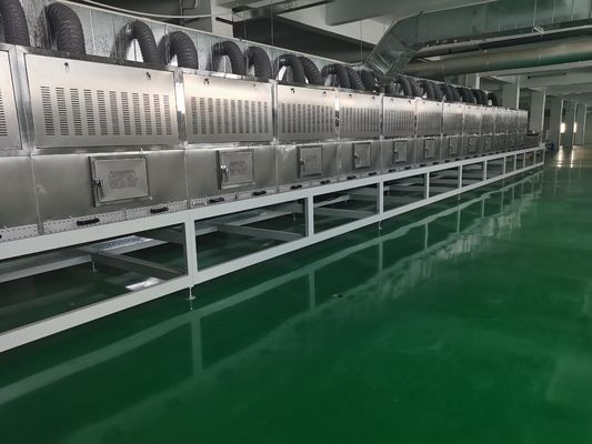 ISO9001 تجهیزات خشک کن مایکروویو 35kVA خشک کن مایکروویو صنعتی