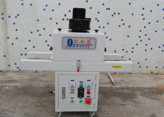 1.5 میلی متر ضخامت 3 متر در دقیقه دستگاه پخت UV از صفحه آلومینیوم استفاده کنید