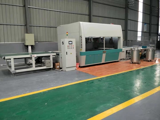 28 - دستگاه پوشش اسپری روشنایی Tec 50KW با سیستم نوار نقاله