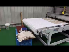 17530mm × 1600mm × 1100mm خشک کن مایکروویو خلاء برای کنترل دقیق دمای در 80C