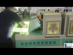 25KW 50HZ 1320mm دوام دار دو لامپ UV نور ماشین خشک کردن سبز و سفید